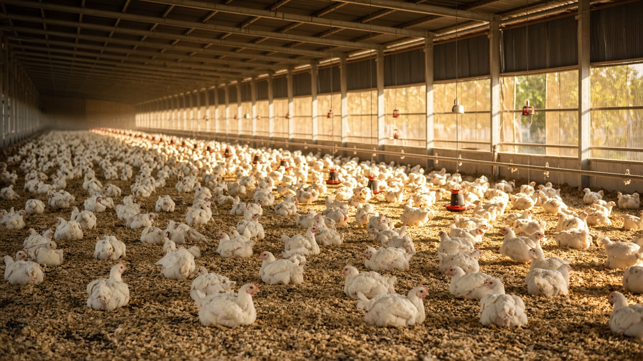 Broiler poultry house